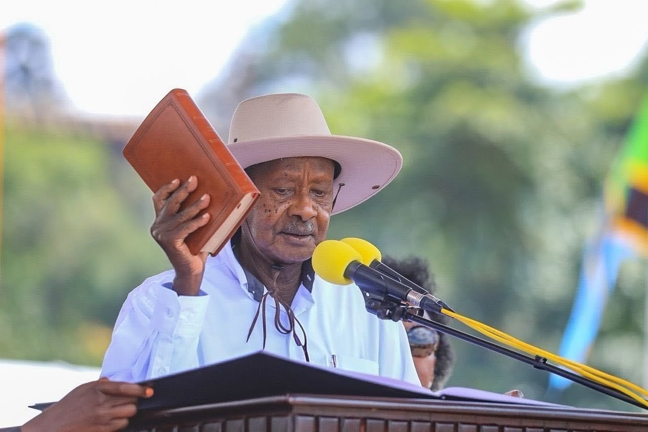 Kisanja No Sleep: Museveni swears in for another term in office