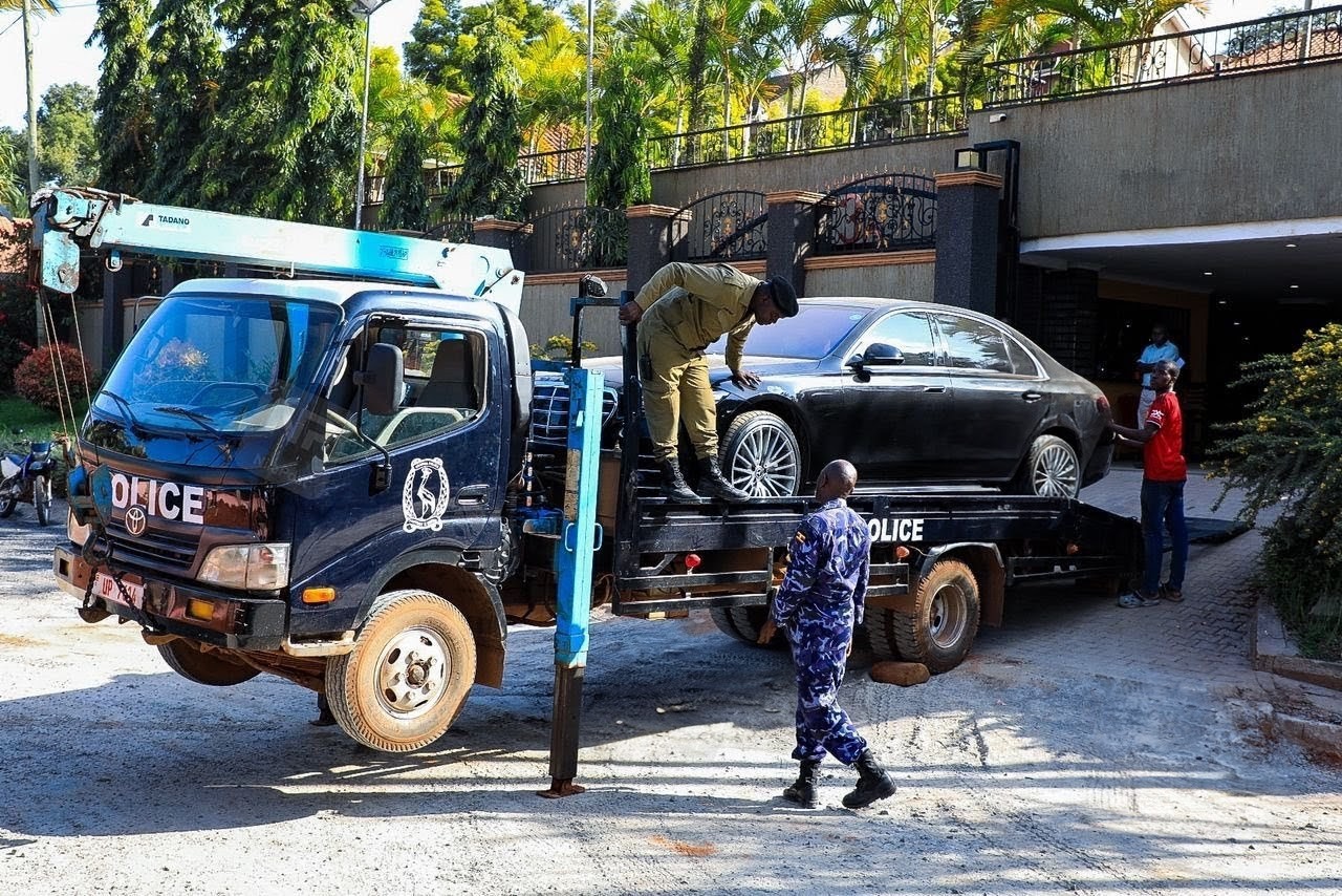 Police Impound More Luxury Cars at Anita Among’s Nakasero Residence