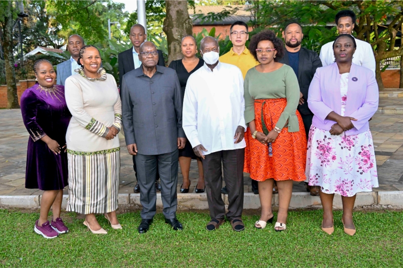 Museveni and Jacob Zuma Hold Talks on Investment and Economic Cooperation