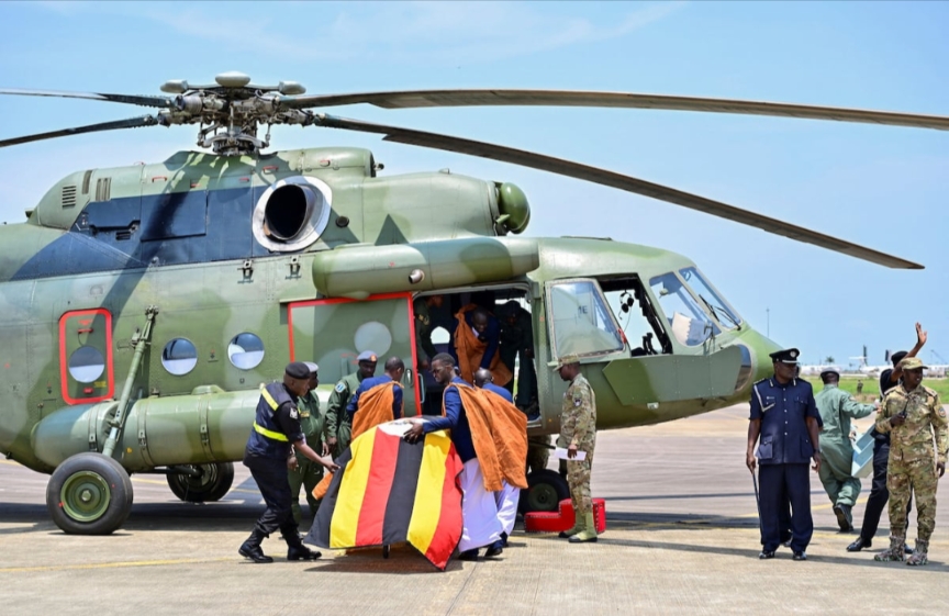 King Oyo’s Body Returns to Uganda Ahead of Burial